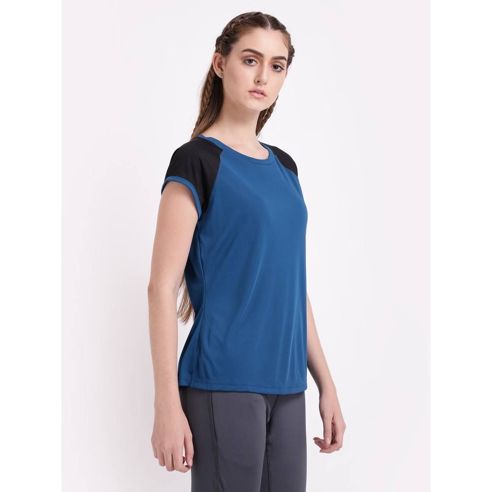 Studioactiv - Black Feel Free Tee Curvy - Teal