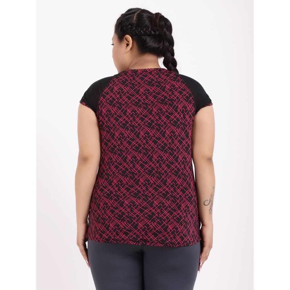 Studioactiv - Picture Perfect Tee Curvy - Wine