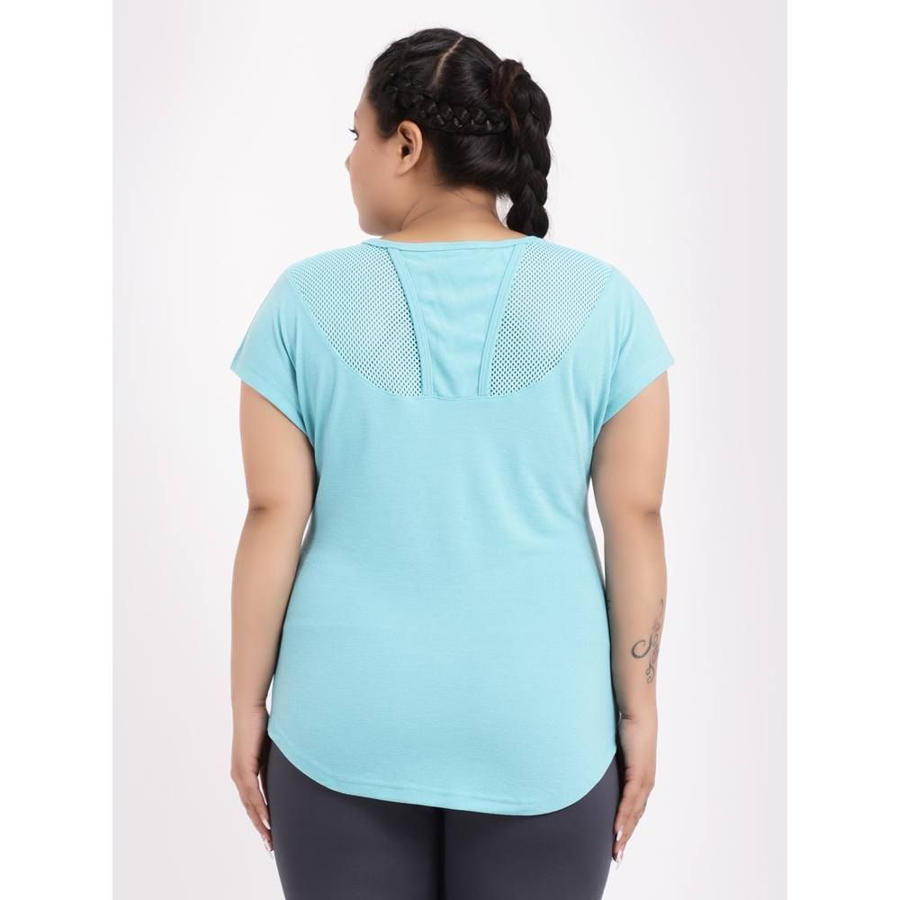 Studioactiv - I Like It Cool Tee Curvy - Turquoise