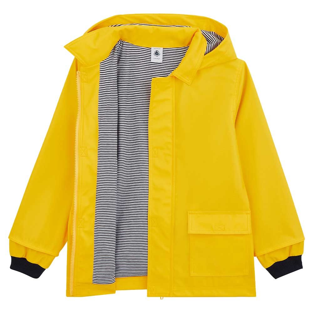 Petit Bateau - Unisex Iconic Recycled Raincoat - Yellow