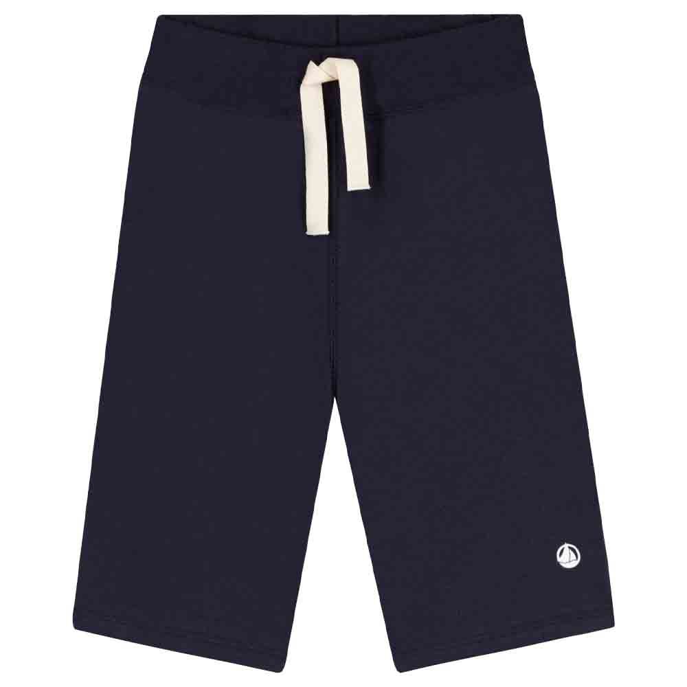 Petit Bateau - Boy's Cotton Bermuda Shorts - Blue