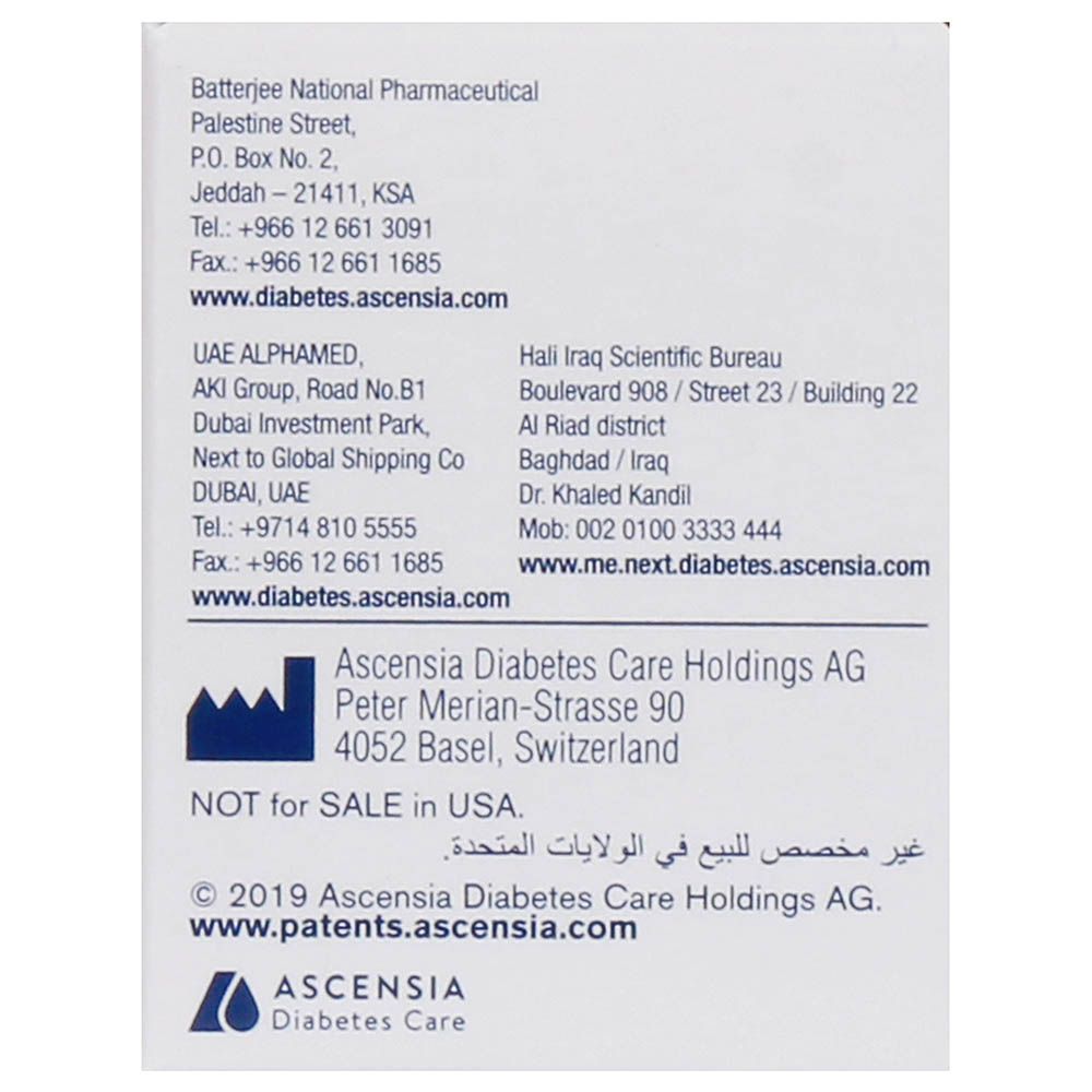 Ascensia Contour - Blood Glucose Care Strips 50's