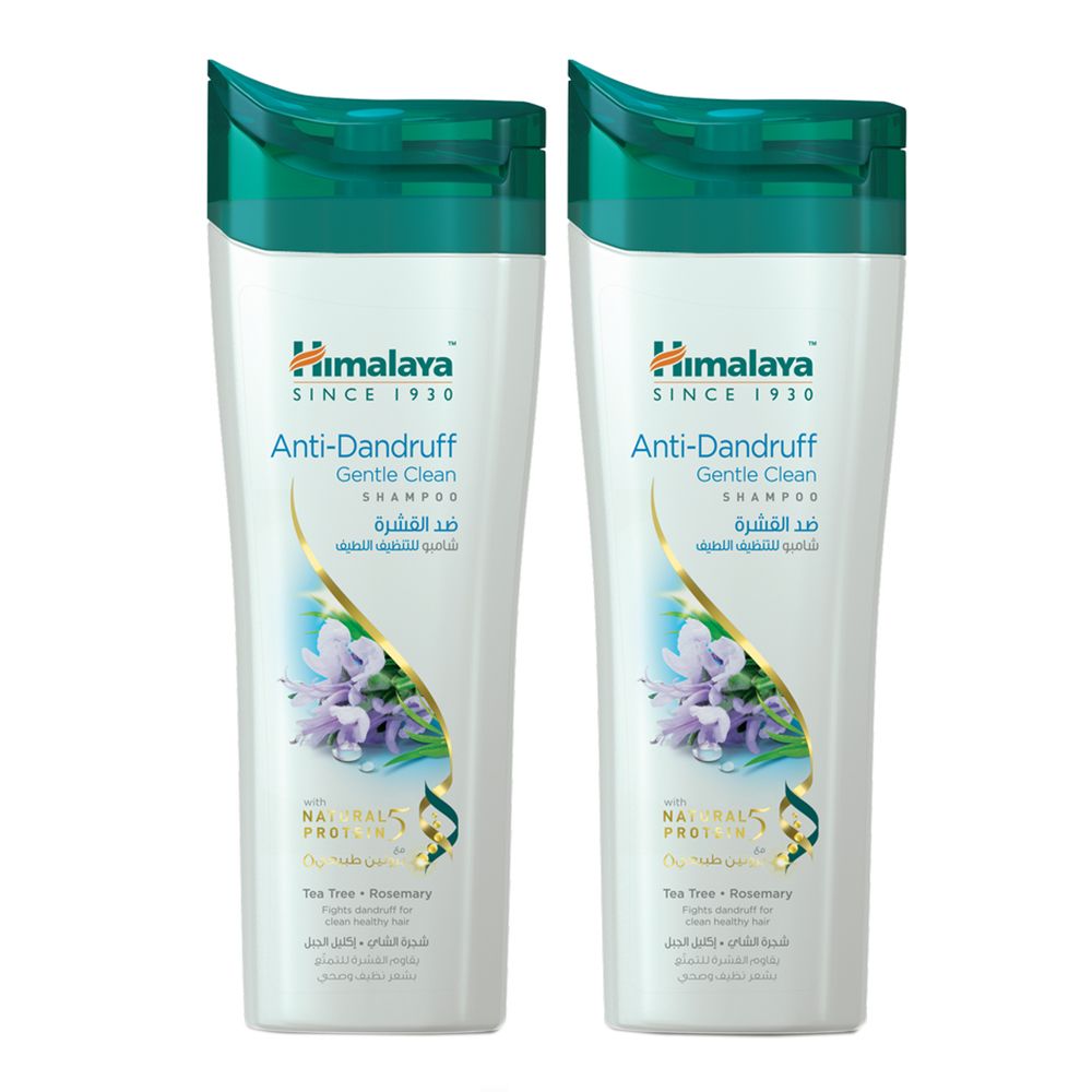 Himalaya - Shampoo Anti Dandruff Gentle Clean 2 x 400 ml