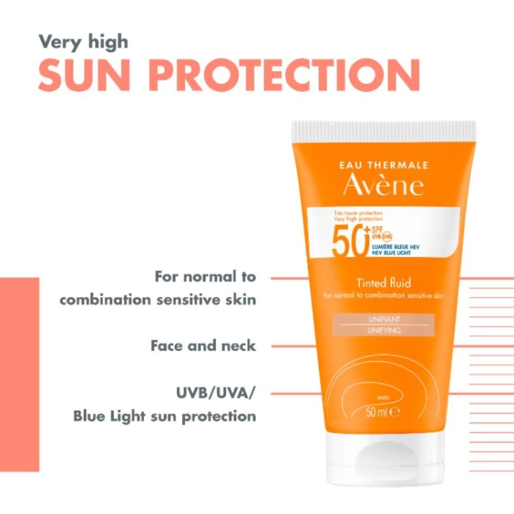 Avene - Suncare Tinted Fluid TRSB SPF 50+ 50ml