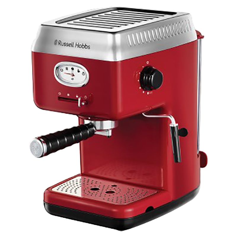 Russell Hobbs - Retro Espresso Maker - Red