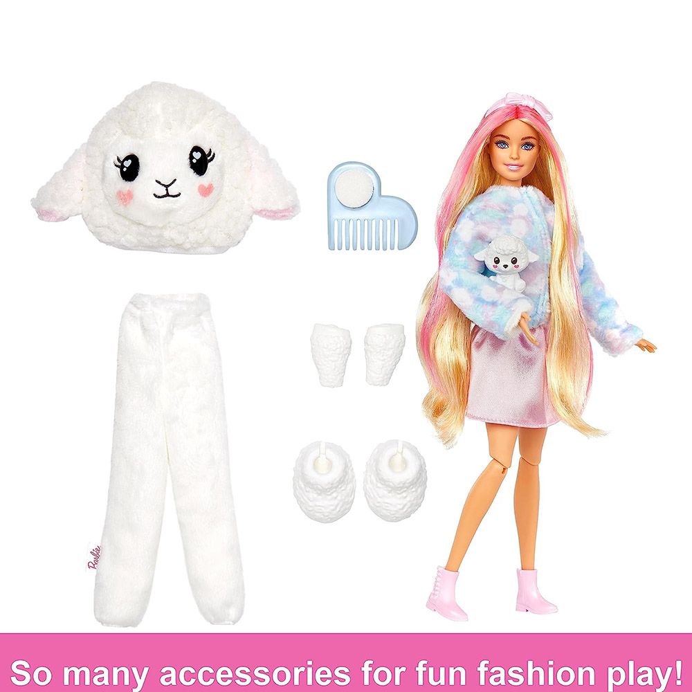 Barbie - Cutie Reveal Barbie Cozy Tees Series - Lamb