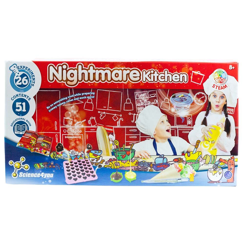 Science4you - Nightmare Kitchen Steam Kit