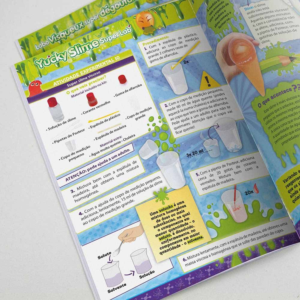 Science4you - Yucky Slime Super Lab Steam Kit