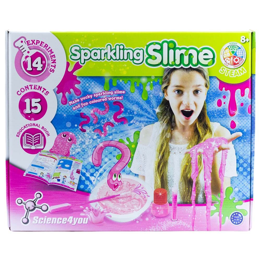 Science4you - Sparkling Slime Steam Kit