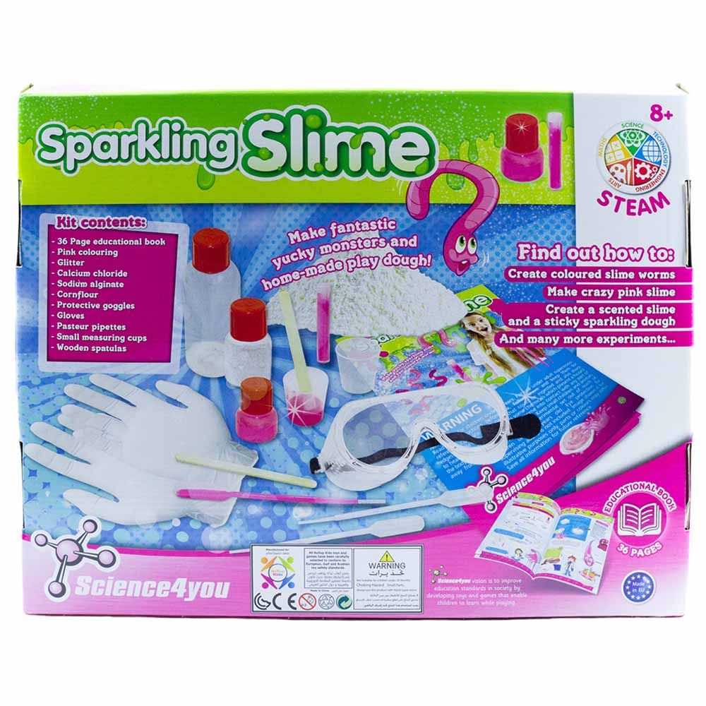 Science4you - Sparkling Slime Steam Kit