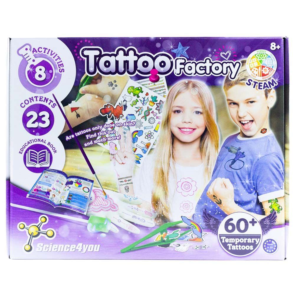 Science4you - Tattoo Factory Steam Kit