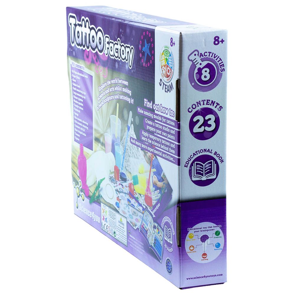 Science4you - Tattoo Factory Steam Kit