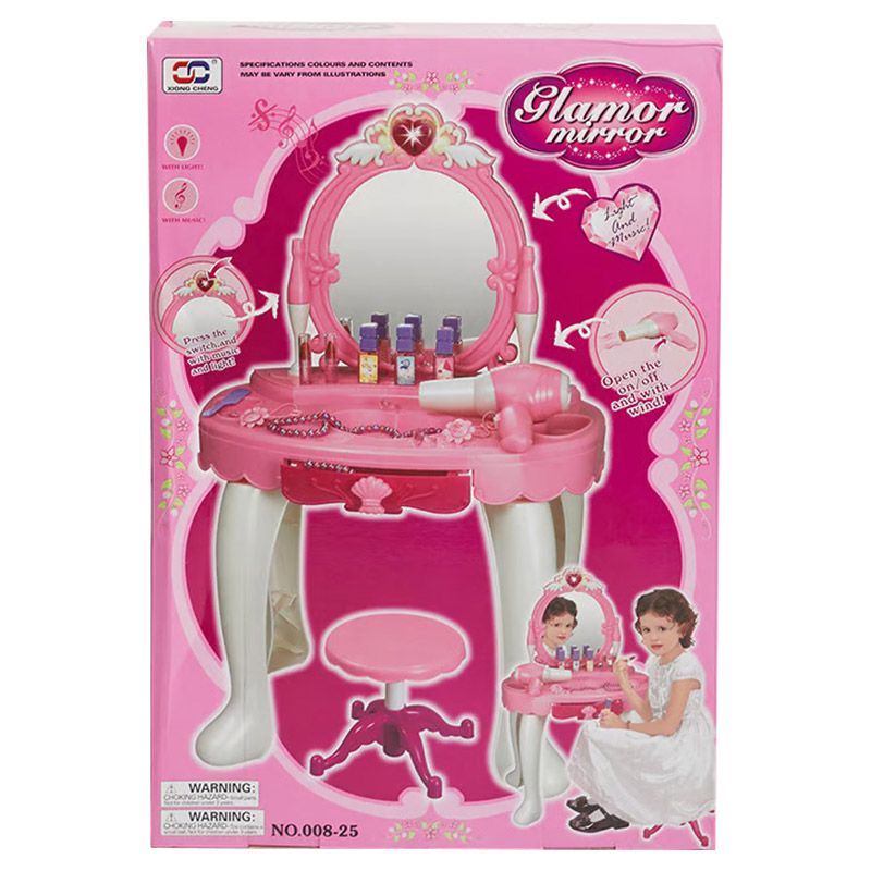 Xiong Cheng - Glamor Mirror Beauty Set - Pink