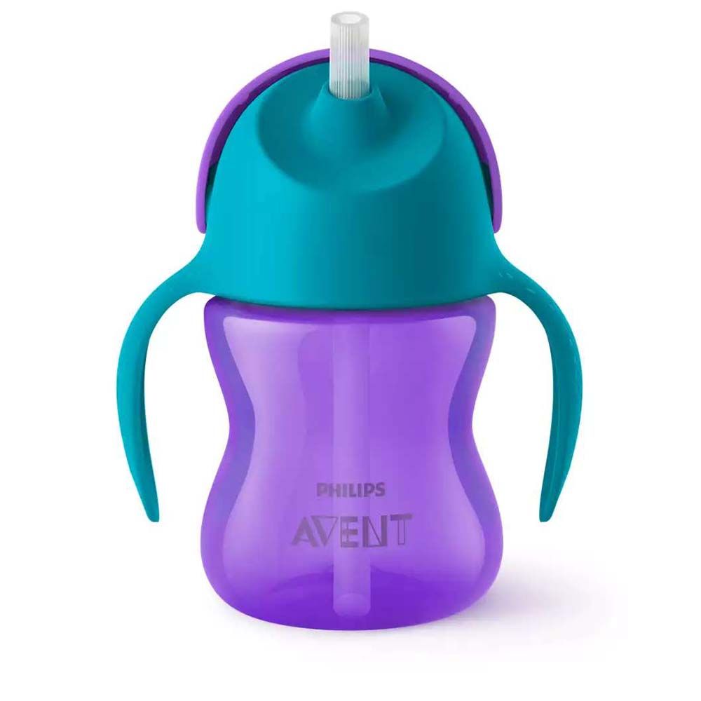 Philips Avent - Bendy Straw Cup 207 ml - Purple