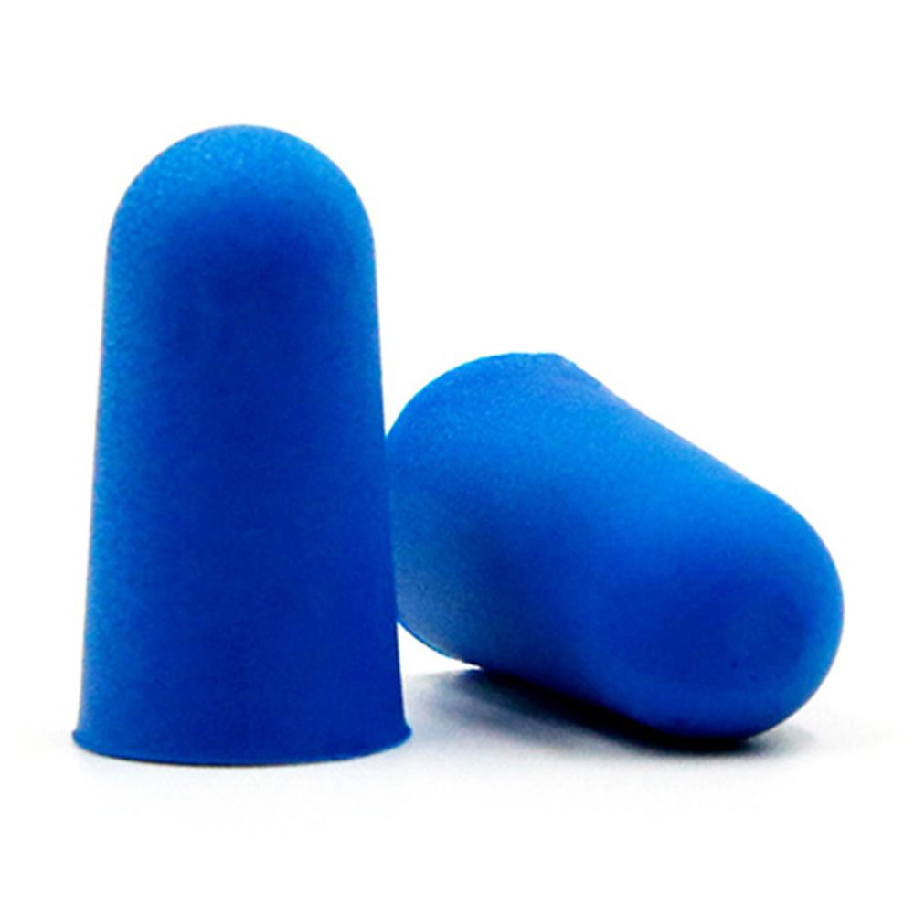 Haspro - Universal Foam Earplugs Pack of 10 Multipack - Blue