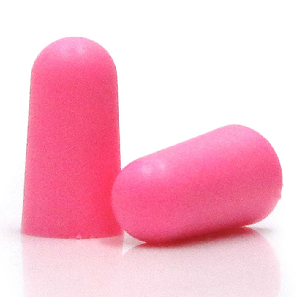 Haspro - Universal Foam Earplugs Pack of 10 Multipack - Pink