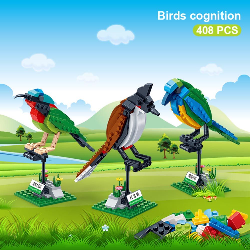 Banbao - Birds Brick Set - 408 pcs