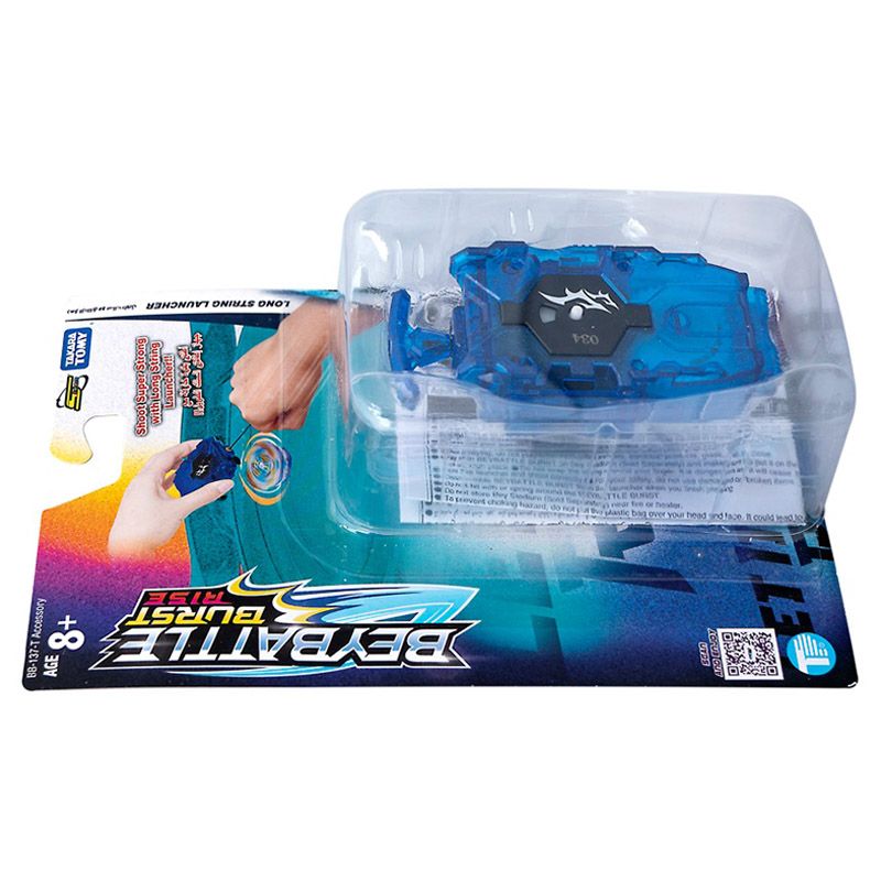 Bey Battle - Long String Launcher Right Spin - Blue