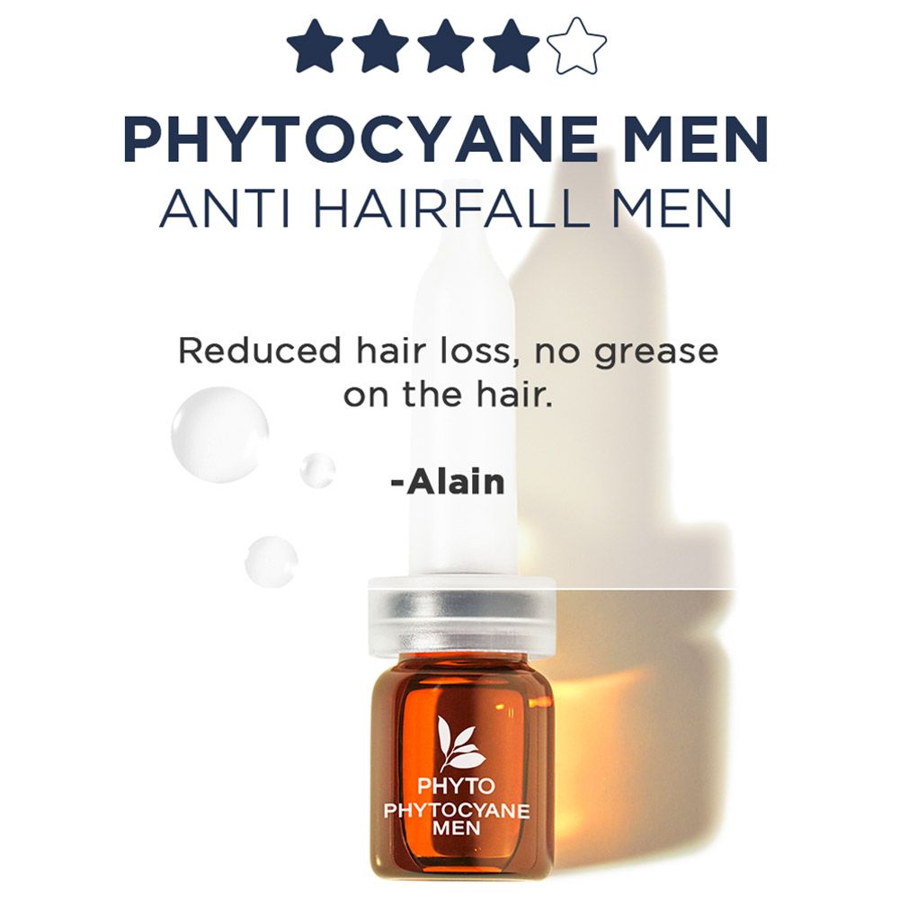 Phyto - Phytocyane Densifying Serum For Men 12pcs - 5ml