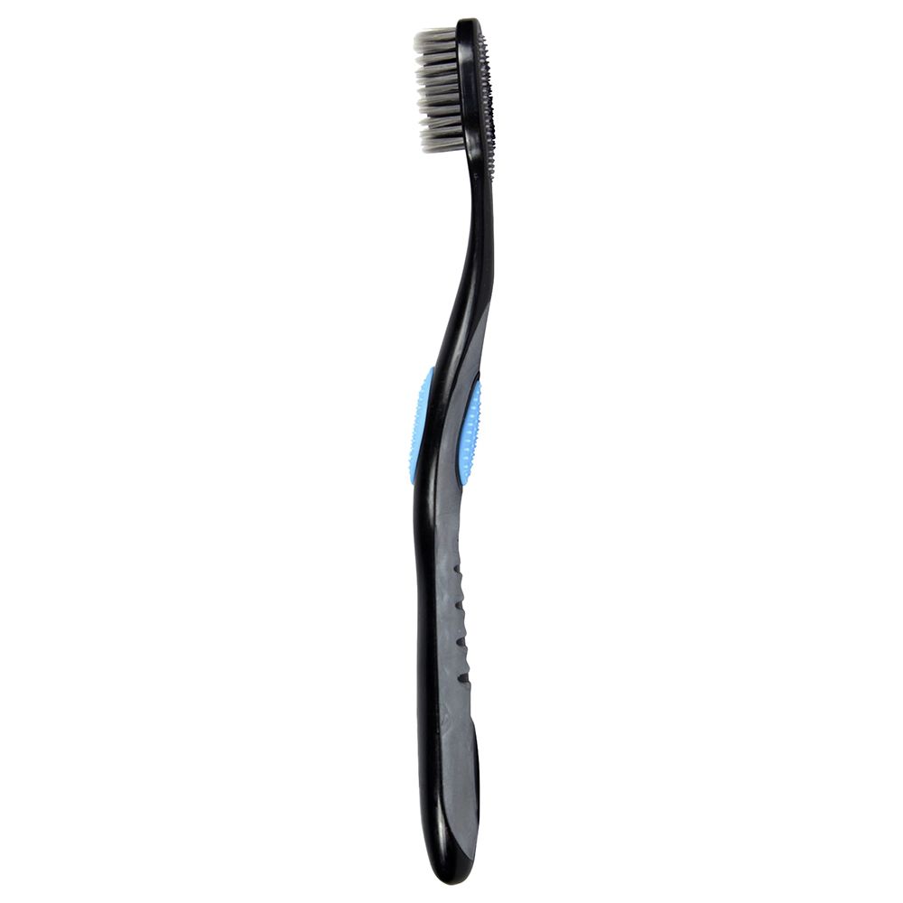 Colgate - 360 Charcoal Black Medium Toothbrush