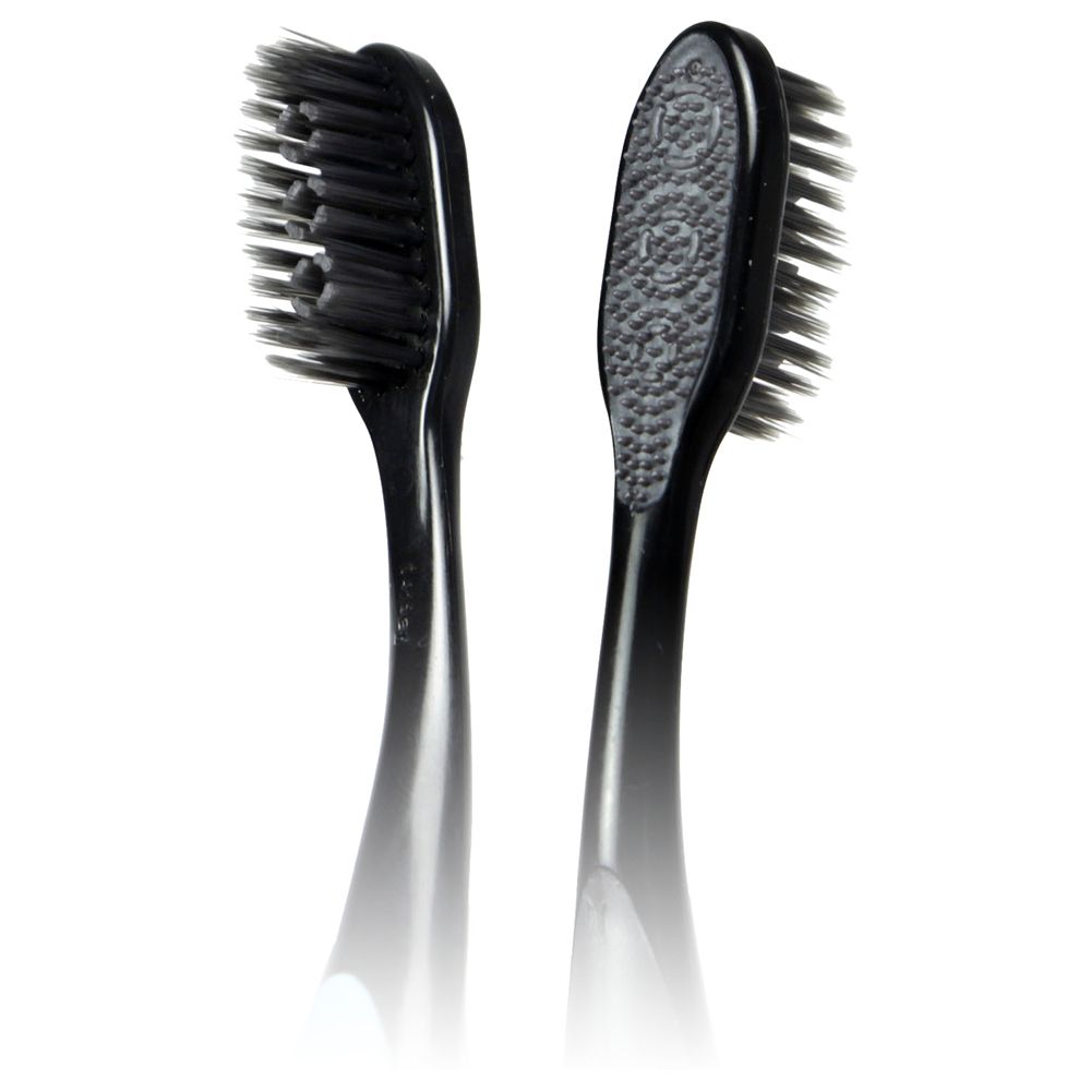 Colgate - 360 Charcoal Black Medium Toothbrush