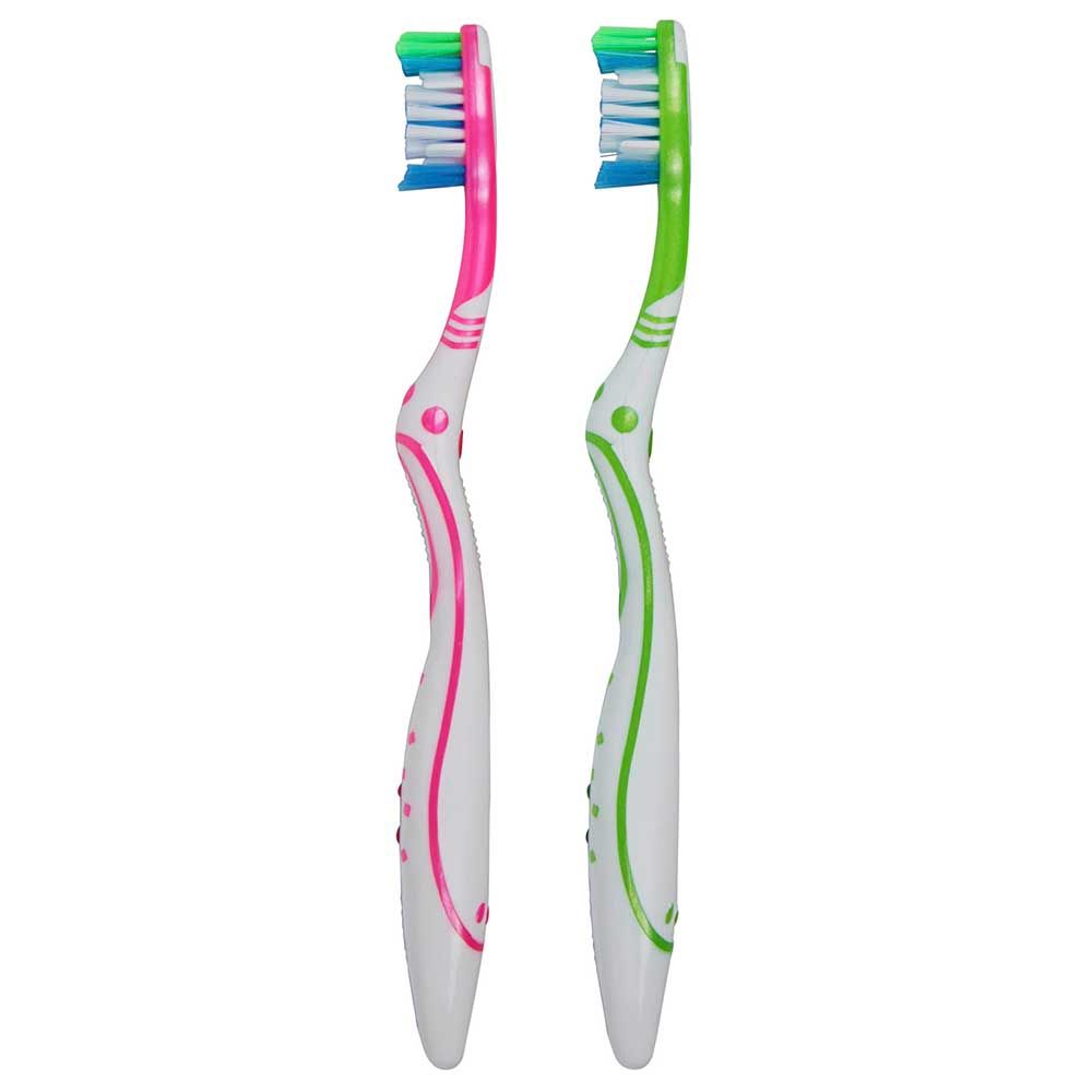 Colgate - Max White Whitening Medium Toothbrush - 2pcs