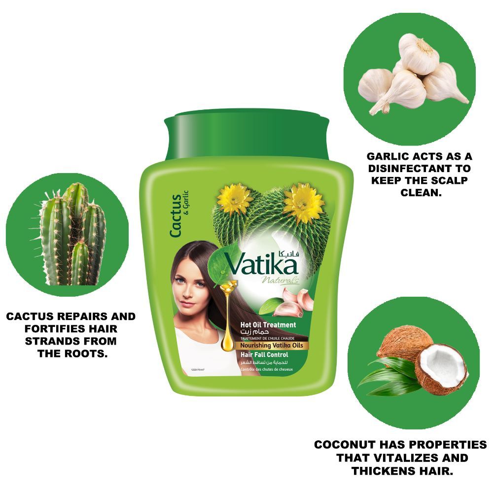 Dabur Vatika - Hamamzaith Hairfall Control 500gm