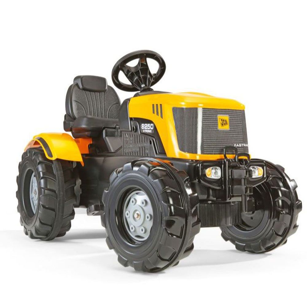 Rolly Toys Ride-on JCB Pedal Farm Tractor + Adjustable Seat