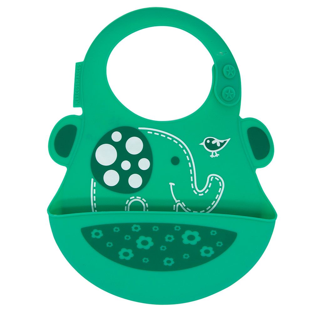 Marcus & Marcus - Silicone Baby Bib - Ollie