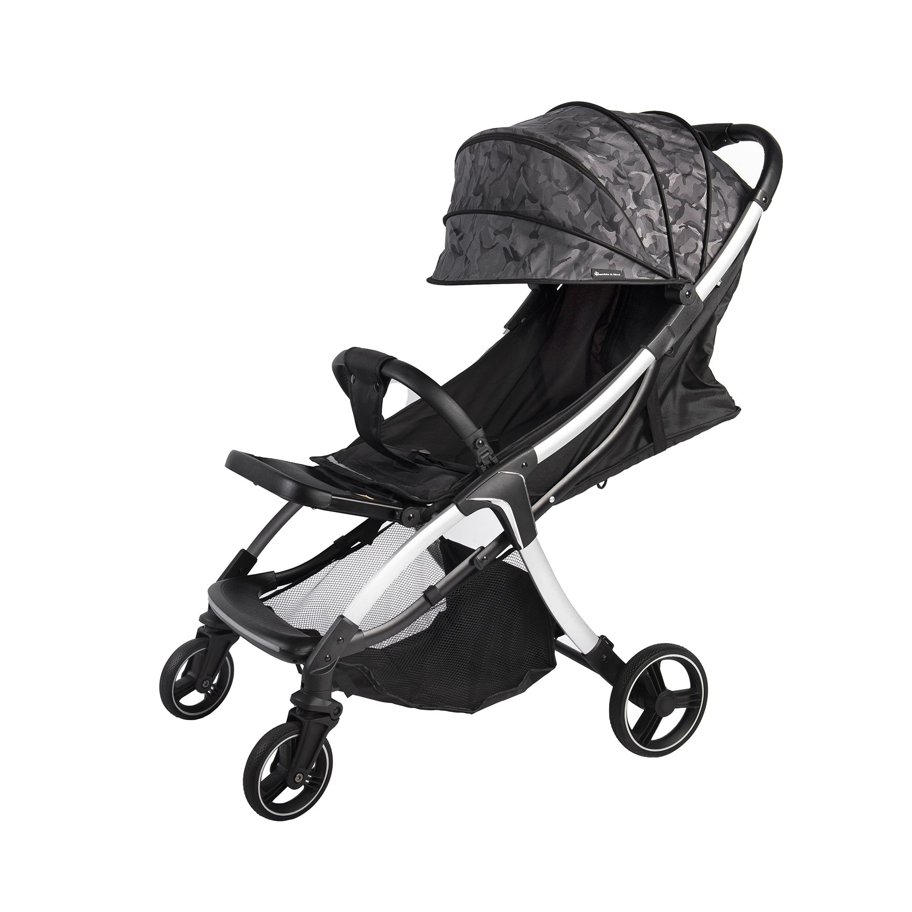 Bumble & Bird - Ultra Light Travel Stroller - Grey (Exclusive)