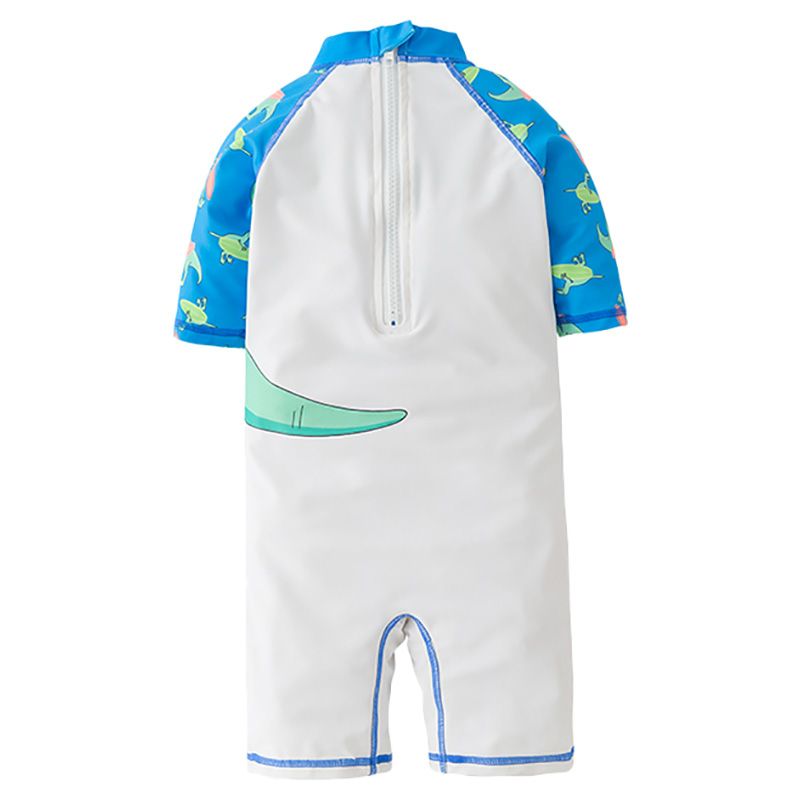 Sugar Rush - Round Neck Swimsuit W/ Cap