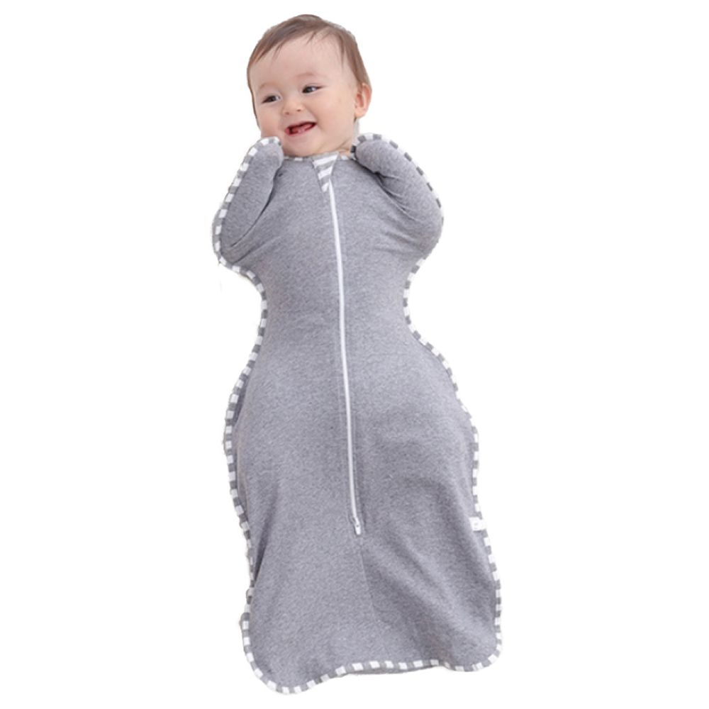 Tiny Toes - Baby Boys Solid Swaddle - Grey (Exclusive)