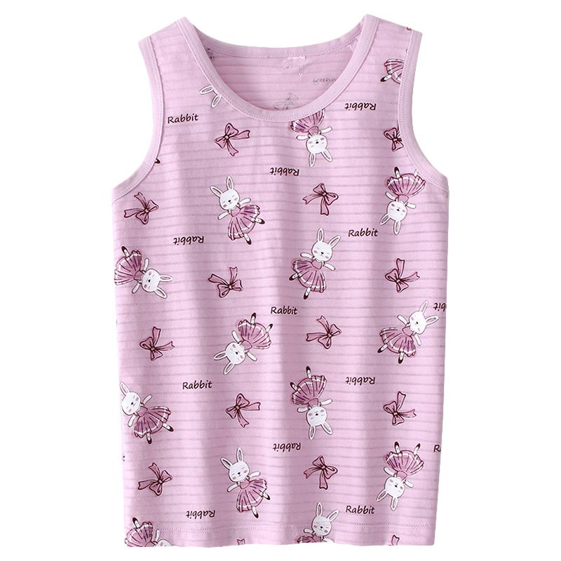 Sugar Rush - Happy Rabbit Printed Vests Pack Of 3