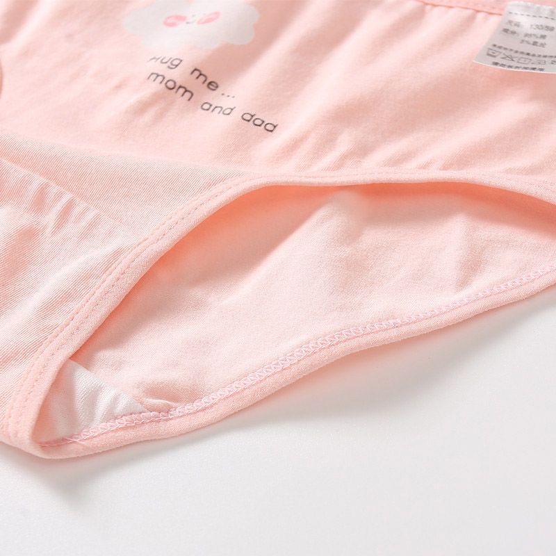 Sugar Rush - Cloud Briefs Pack Of 4 - White/Pink