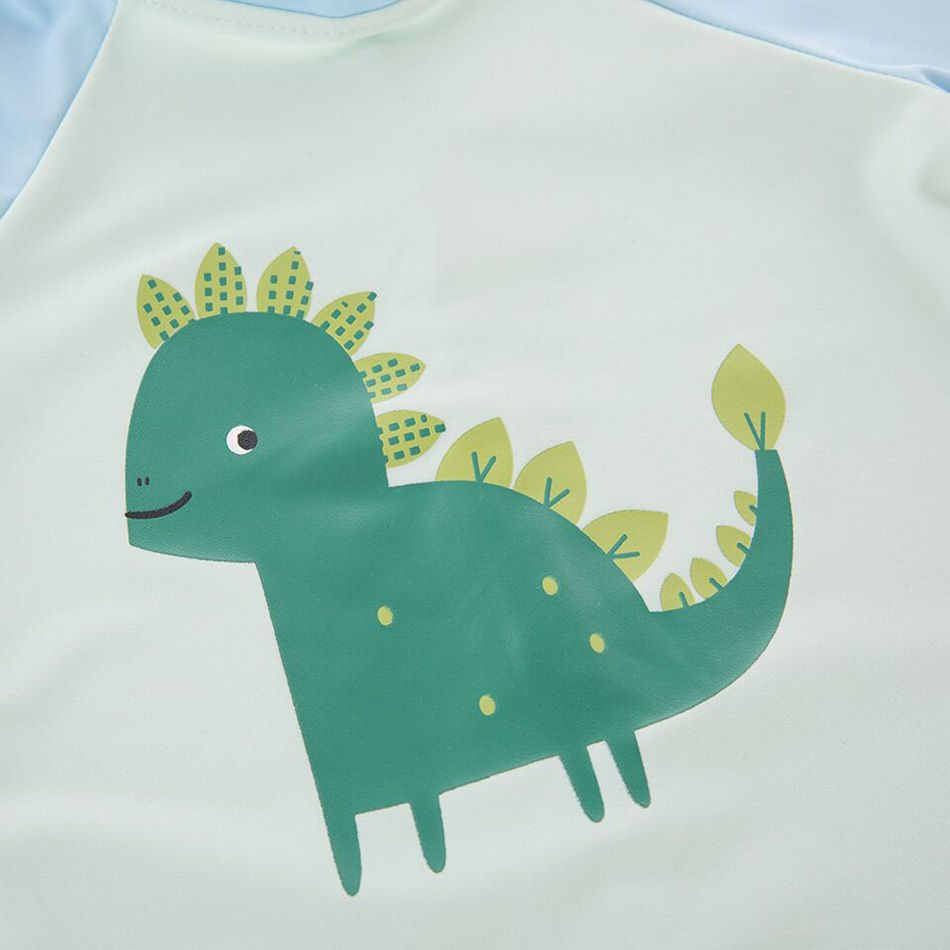 Sugar Rush - Dinosaur-Print 2-pc Swimsuit + Swimcap-5-6y_18m-6y