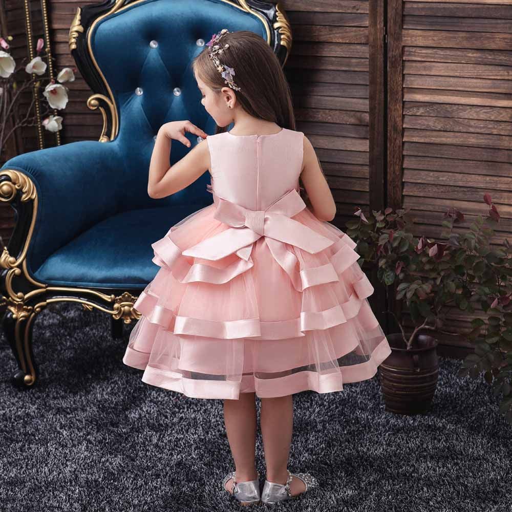 Super Cute - Sleeveless Party Dresses - Light Pink