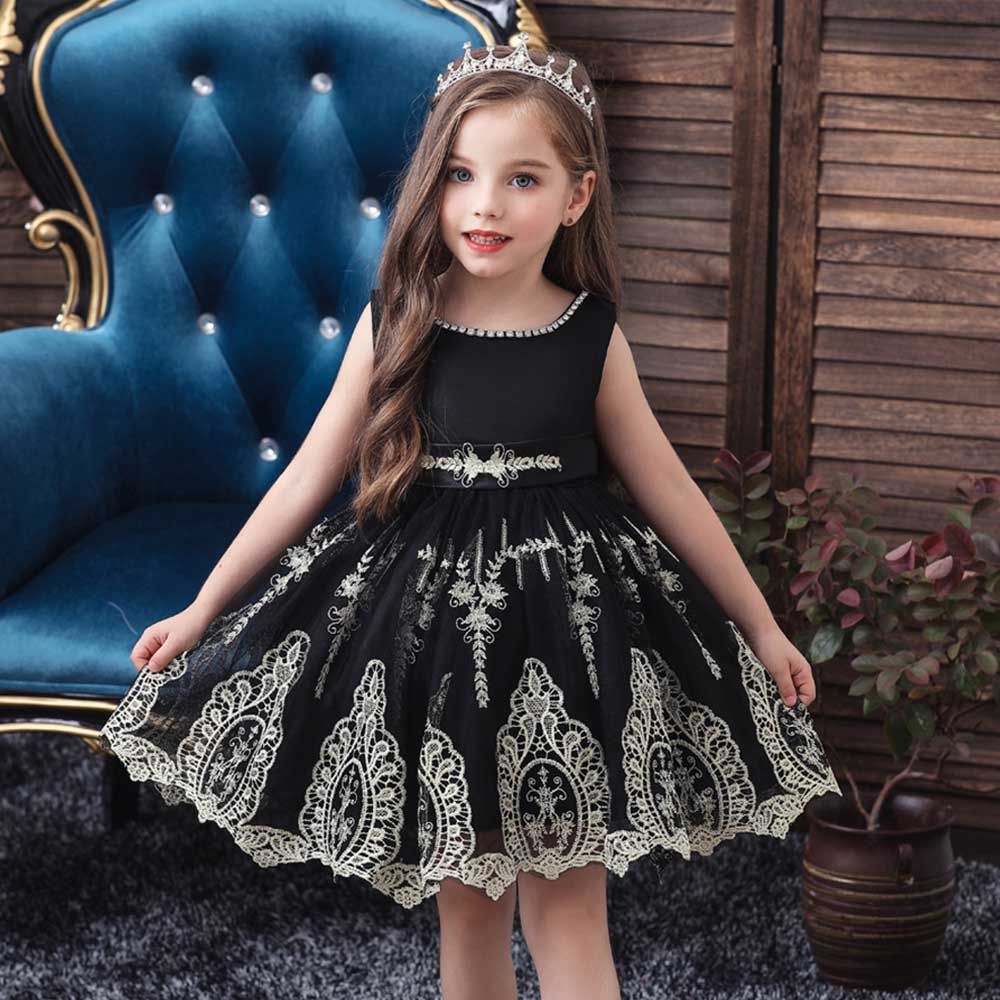 Super Cute - Sleeveless Party Dresses - Black 