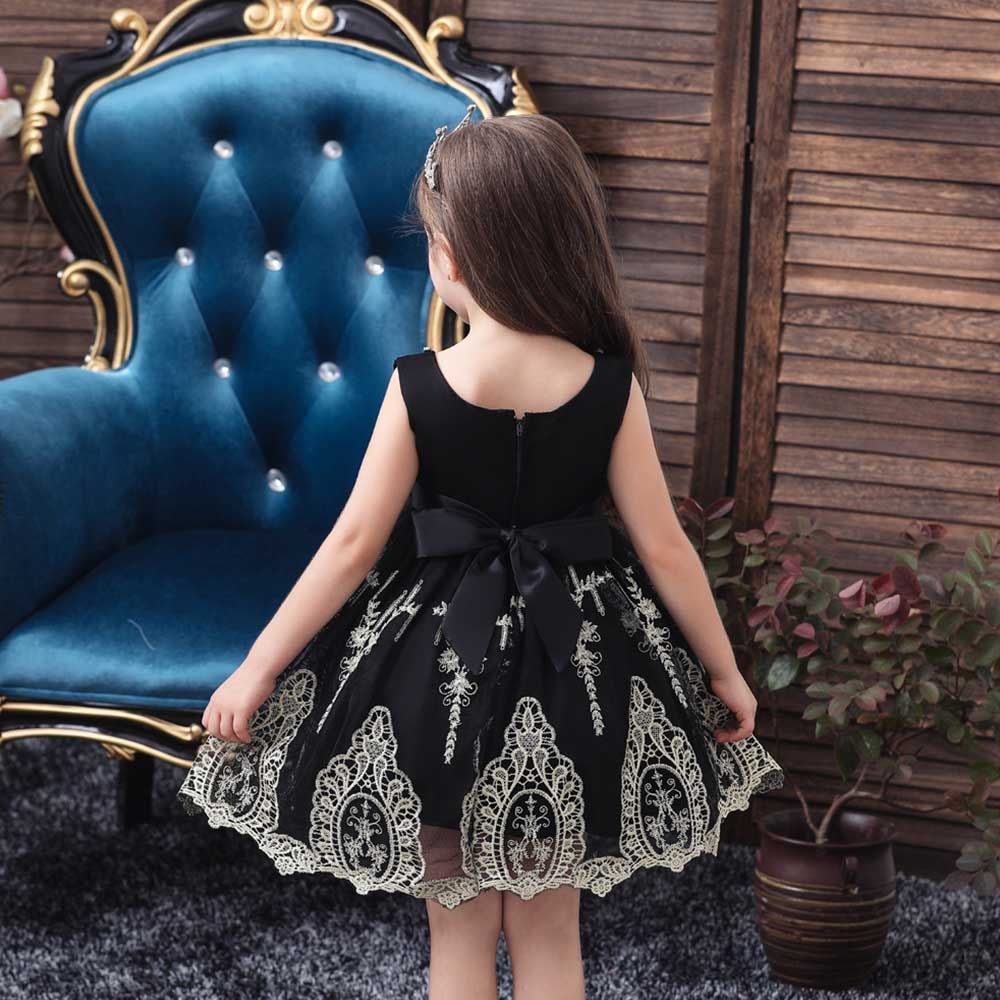 Super Cute - Sleeveless Party Dresses - Black 