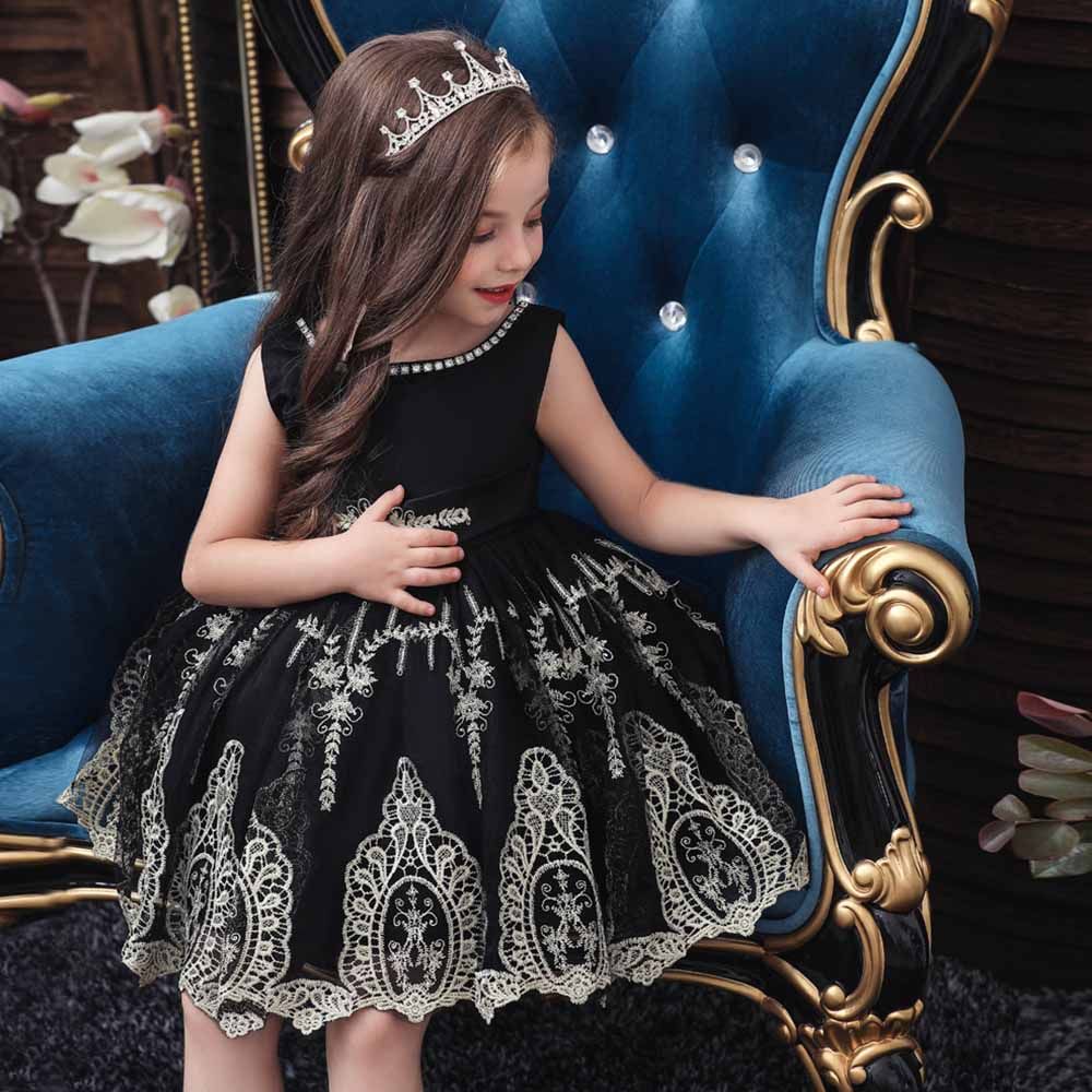 Super Cute - Sleeveless Party Dresses - Black 