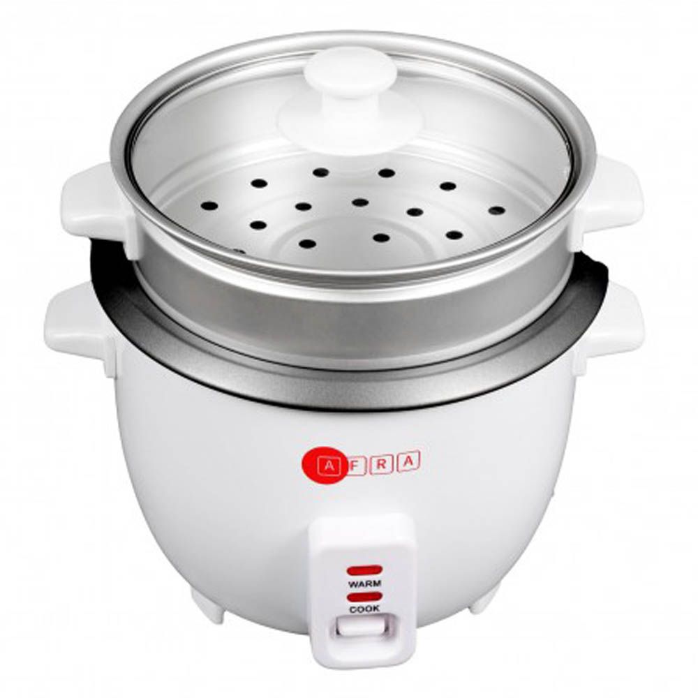 Afra - Japan Non-Stick Rice Cooker 1.0 L W/Inner Pot Glass Lid