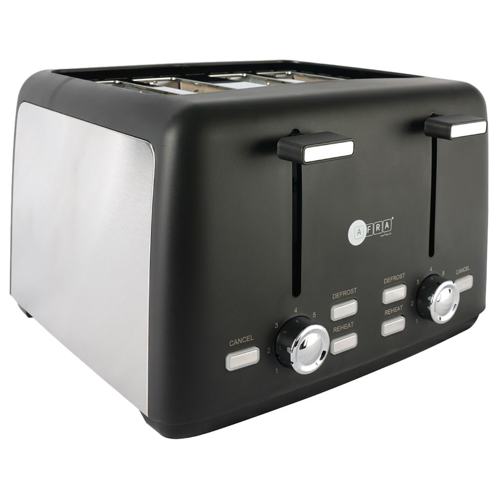 Afra - Japan Electric Breakfast Toaster - 700W - Matte Black 