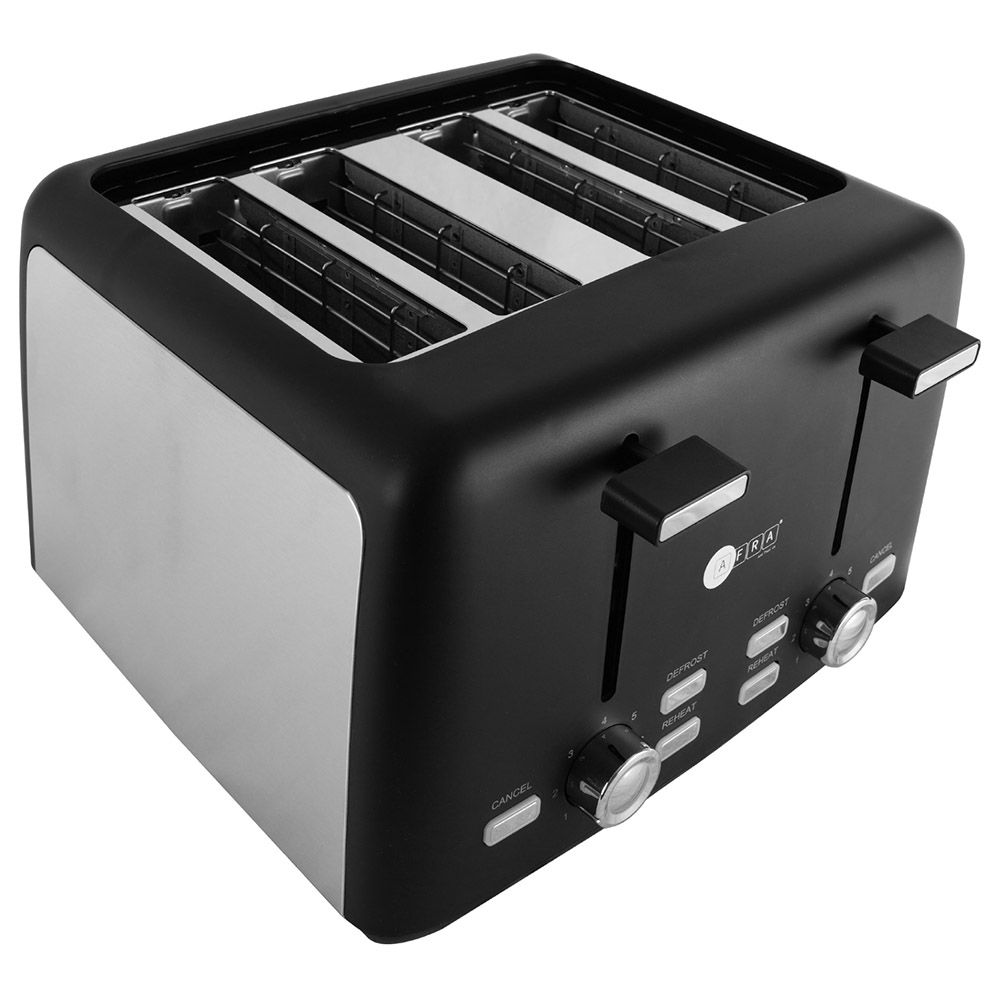 Afra - Japan Electric Breakfast Toaster - 700W - Matte Black 