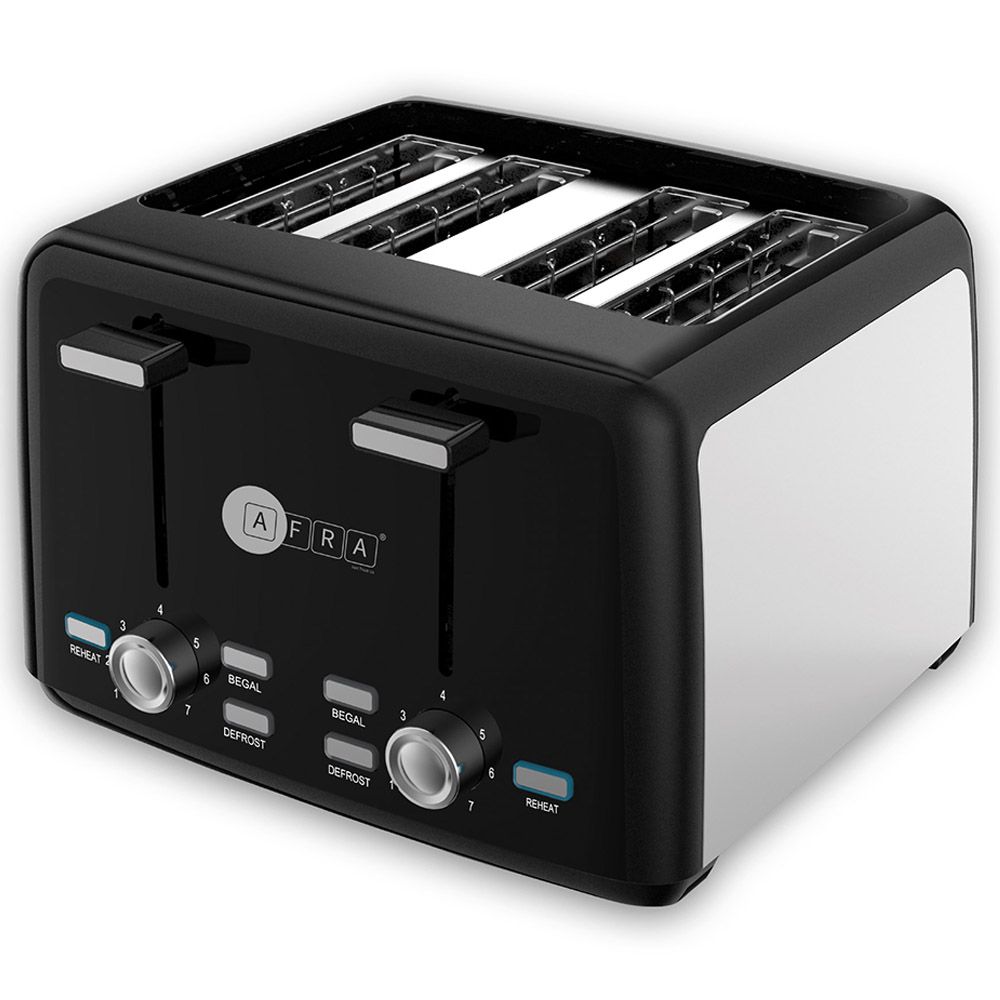 Afra - Japan Electric Breakfast Toaster - 700W - Matte Black 