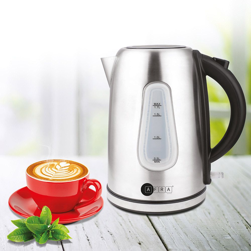 Afra - Japan Electric Kettle - 1.7L - Silver