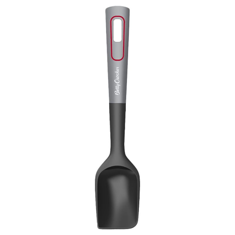 Betty Crocker - Silicone Spoon - Black & Grey