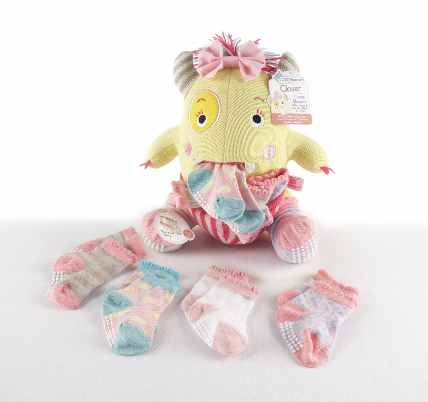 Baby Aspen "Clover the Closet Monster" Gift Set