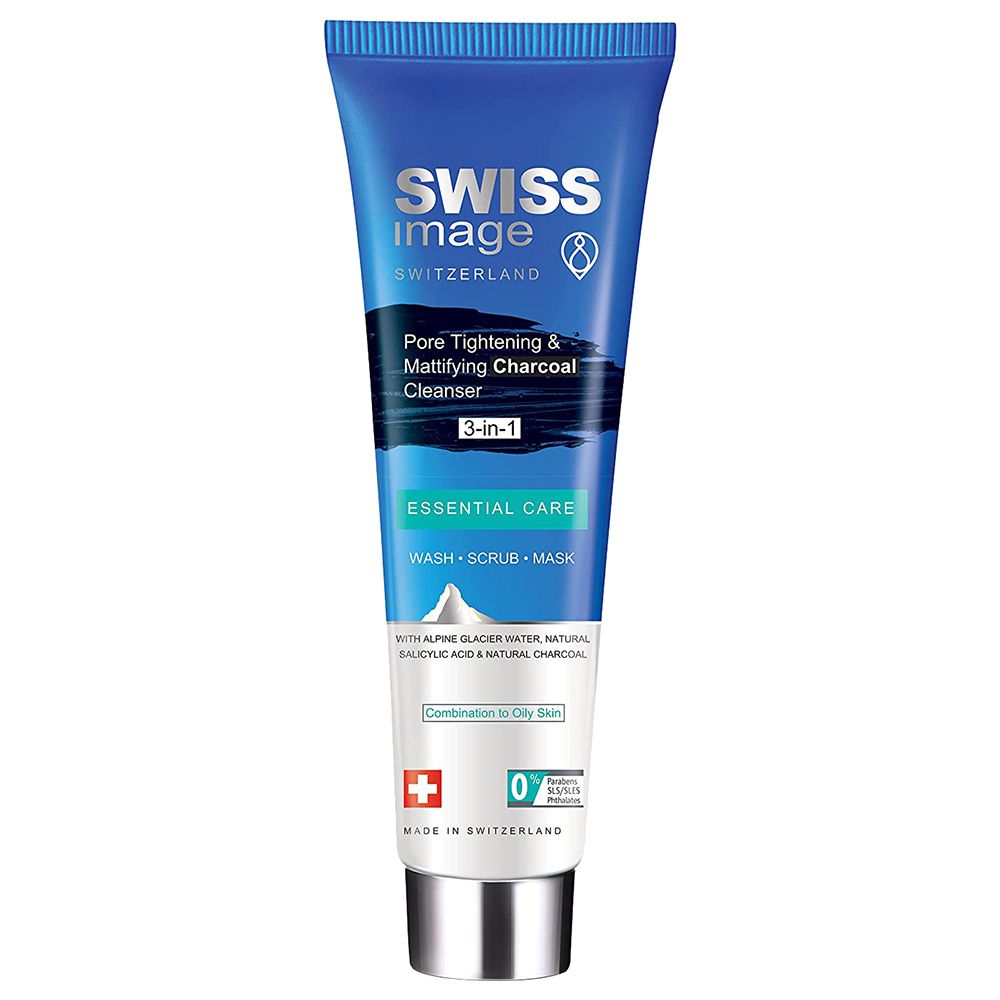 Swiss Image - Pore Tightening & Mattifying Charcoal Cleanser - 100ml