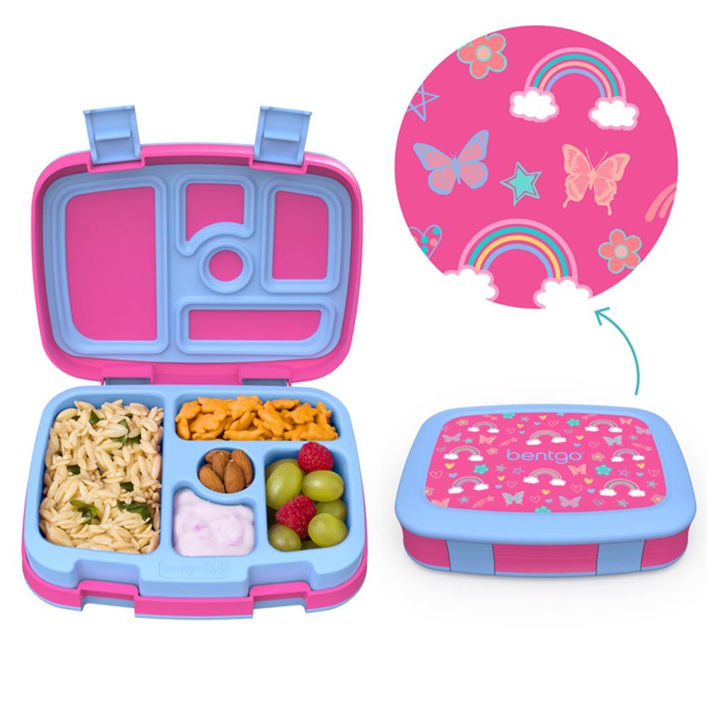 Bentgo - Kids Prints Lunchbox - Rainbow