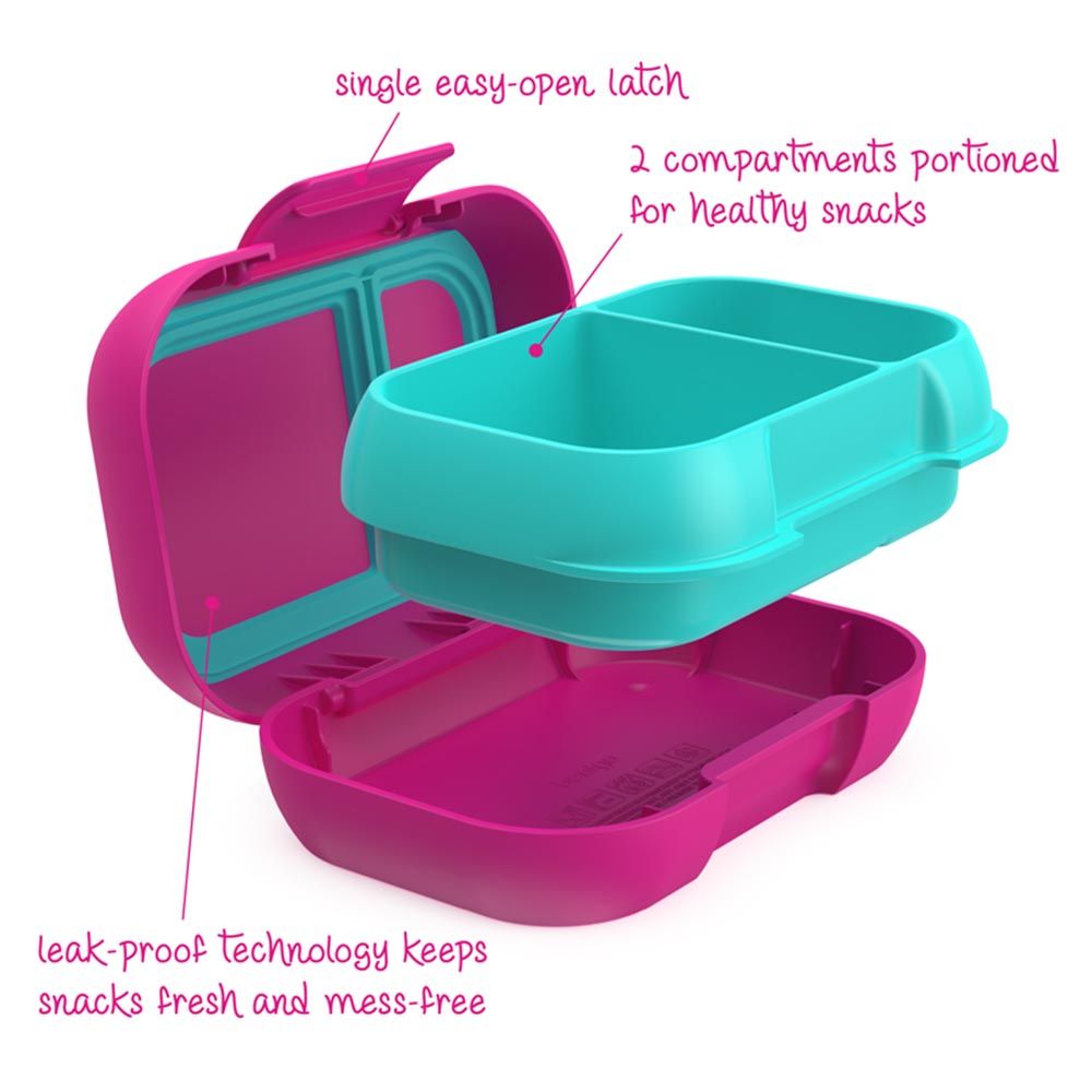 Bentgo - Kids Snack Lunchbox - Fushia