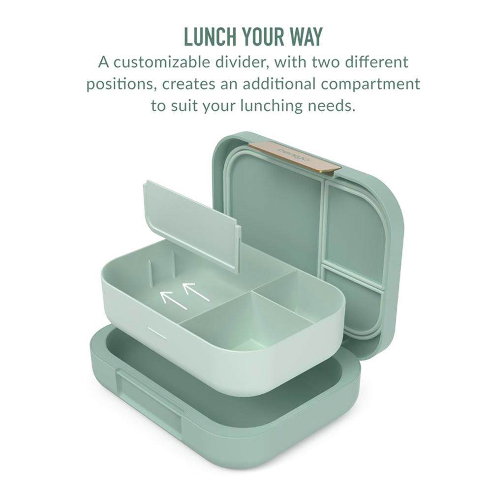 Bentgo - 4 Compartments Modern Adult Lunchbox 850 ml - Green